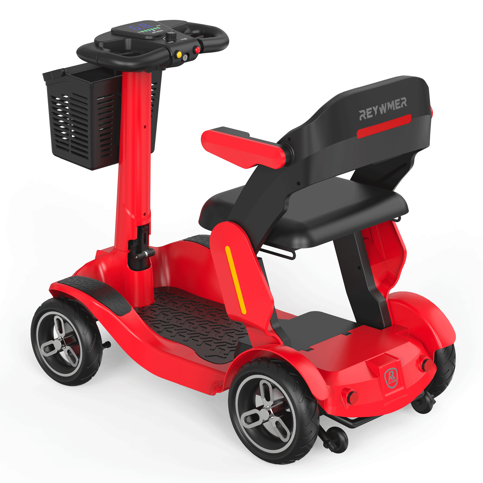 JunLing SPD2 4-Wheeled Mobility Scooters, 34 Miles Range, 756Wh Lithium Battery, 265lbs PayLoad